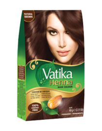 Dabur Vatika Henna Hair Color 6x10gr. Natural Brown