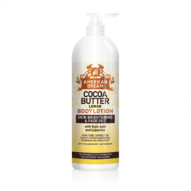 American Dream Cocoa Butter brightening  Lemon Body Lotion 500ml