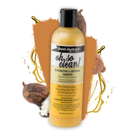 Aunt Jackie's Oh So Clean! Moisturizing & Softening Shampoo 12 oz