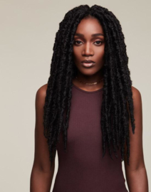 Feme Collection Urban Rebel Kink Jumbo Locs 19" Inch