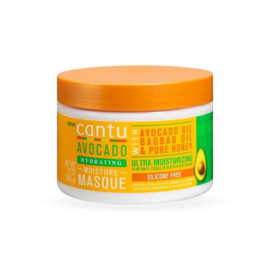 Cantu Hydrating Hair Masque with Avocado Oil Baobab Oil & Pure Honey 12 oz