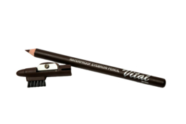 Vital Makeup Eyebrow Pencil With Sharpener Brown