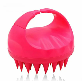 Scalp Massager Brush - Pink