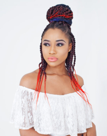 X-Pression Lagos Braid Pre-Stretched 42"- 46" inch