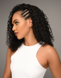Feme 2-in-1 Human Hair Half Wig/Ponytail - Alyssa