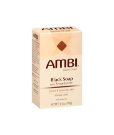 AMBI Black Soap with Shea Butter