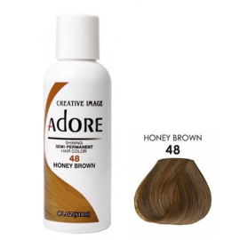 Adore Semi Permanent Hair Color 48 Honey Brown 118ml