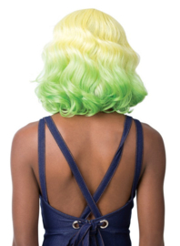 It’s a Wig Swiss Lace Front Wig – Kaso | Heat-Resistant Synthetic with Realistic Lace