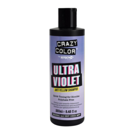 Crazy Color Ultraviolet No Yellow Shampoo 250ml