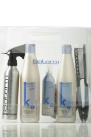 Salerm Keratin Shot Kit 3P+Comb+Spray