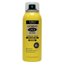 Ebin Wonder Lace Bond Wig Adhesive Spray Extra Mega Hold ORIGINAL 80ml