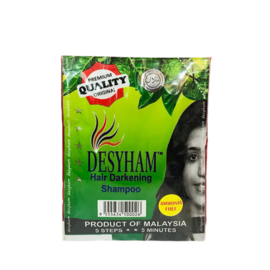 Desyham Hair Color Shampoo Black - 1 stuk 25 ml