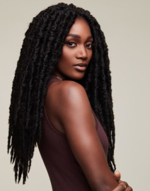 Feme Collection Urban Rebel Kink Jumbo Locs 19" Inch