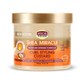 African Pride Shea Miracle Curl Styling Custard 12 oz
