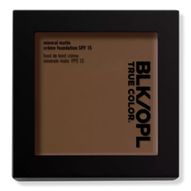 Carob - BLK/OPL TRUE COLOR Mineral Matte Crème Powder Foundation SPF 15