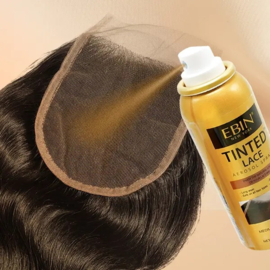 EBIN Tinted Lace Aerosol Spray - Cool Deep Brown 80ml