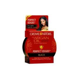 Creme Of Nature Argan Oil Perfect Edges Black 2.25oz