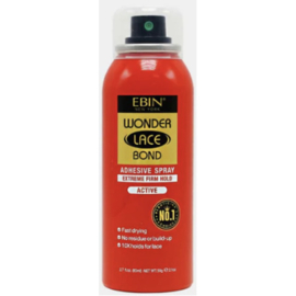Ebin Wonder Lace Bond Wig Adhesive Spray Extreme Firm Hold ACTIVE 80ml