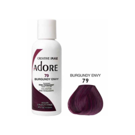 Adore Semi Permanent Hair Color 79 Burgundy Envy 118ml