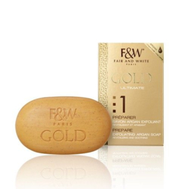 Fair & White Gold Ultimate Prepare Exfoiliating Argan Soap 200g