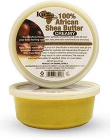 Kuza 100% African Shea Butter Creamy 227gr - YELLOW