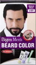 BIGEN MEN'S BEARD COLOR #101 NATURAL BLACK