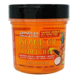 Jamaican Mango & Lime Styling Gel Island Oil 20oz.