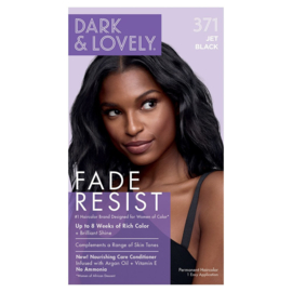 Dark & Lovely Fade Resist Jet Black Rich Conditioning Color 371