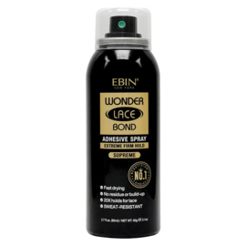 Ebin Wonder Lace Bond Wig Adhesive Spray Extreme Firm Hold SUPREME 80ml
