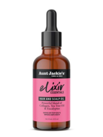Aunt Jackie's Elixir Essentials Collagen & Tea Tree Hair & Scalp Oil 59ml