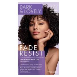 Dark & Lovely Fade Resist Natural Black Rich Conditioning Color 372