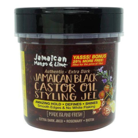 Jamaican Mango & Lime Styling Gel Black Castor Oil 20oz