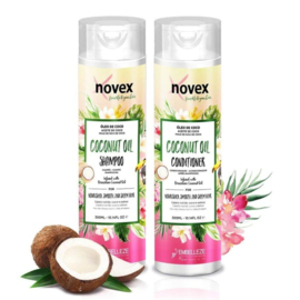 Novex Coconut Oil Shampoo & Conditioner Set 300ml