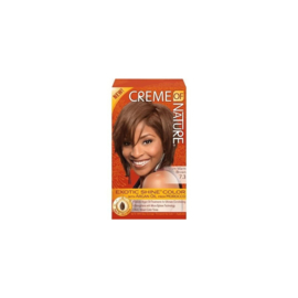 Creme Of Nature Exotic Shine Color With Argan Oil 7.3 Medium Warm Brown