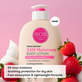 EOS Body Lotion Shea Better Strawberry Dream 473ml