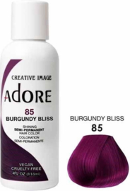 Adore Semi Permanent Hair Color 85 Burgundy Bliss 118 ml