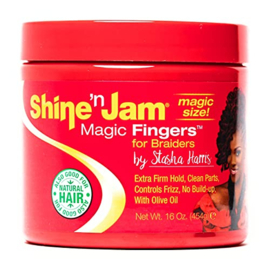 Ampro Shine 'n Jam Magic Fingers for Braiders 16 oz