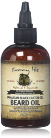 Sunny Isle Jamaican Black Castor Beard Oil 4oz.