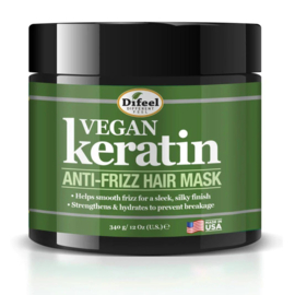 Difeel Vegan Keratin Anti-Frizz Frizz Mask 12oz