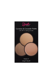 Sleek MakeUP Corrector & concealer Palette 01 - 355
