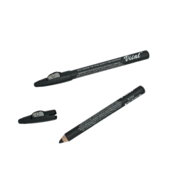 Vital Makeup Eyebrow Fat Pencil With Sharpener Black