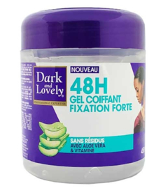 Dark And Lovely 48H Extra Hold Styling Gel With Aloe Vera 450 ml