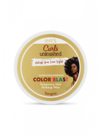 Curls Unleashed Color Blast Temporary Hair Makeup Wax Sangria 6 oz