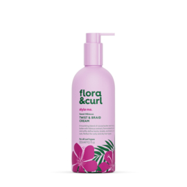 Flora & Curl STYLE ME Sweet Hibiscus Twist & Braid Cream 300ml