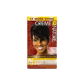 Creme Of Nature Exotic Shine Color With Argan Oil 1.0 Intense Black