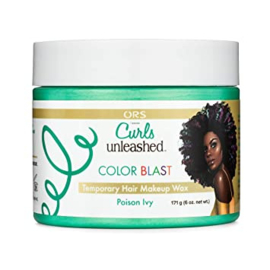 Curls Unleashed Color Blast Temporary Hair Makeup Wax Poison Ivy 6 oz