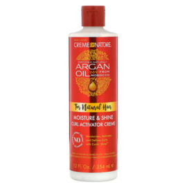 Creme Of Nature Argan Oil For Natural Hair Moisture & Shine Curl Activator Creme 354ml