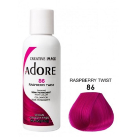Adore Semi Permanent Hair Color 86 Raspberry Twist 118 ml