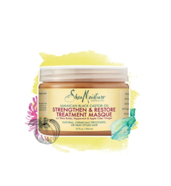 Shea Moisture Jamaican Black Castor Oil Strengthen & Restore Treatment Masque 340g