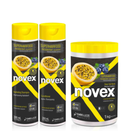 Novex SuperFood Passion Fruit & Blueberry Bundle